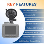 ROVE Suction Cup Mount for R2-4K, R2-4K PRO and R2-4K Dual Dash Camera Models