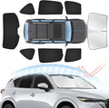 Sunsdrew 8PCS Full Rear&Side Window Sun Shade for Mazda CX-5 2017-2026|Foldable Privacy Protector|Blocks UV Rays&Heat|CX5 Interior Accessories