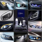 Car Headlight Lens Restoration Kit with 200ml Headlight Repair Liquid,Headlight Polishing Repair Kit for Headlight Lens Resto