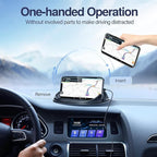 Loncaster 2 Pack Dashboard Car Phone Holder Mount, Universal Cell Phone Automobile Cradles Ultra Stable Slip Free Hands Free Car Accessories Compatible for iPhone, Most Smartphones and GPS