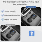 Oversized Cup Holder Compatible with Toyota Tacoma 3rd Gen 2016-2023, ABS Plastic Car Cup Holder Tray Replacement for 3.75" D