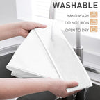 Criusia 3 Pack Sock Underwear Drawer Organizer Dividers, 64 Cell Fabric Foldable Cabinet Closet Organizers and Storage Boxes 