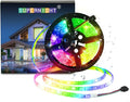 SUPERNIGHT LED Strip Lights, 32.8 FT 10M SMD 5050 Waterproof 600LEDs RGB Color Changing Flexible LED Light Strip for Bedroom, TV Back Lighting, Christmas, Halloween Day (Not Include Power)