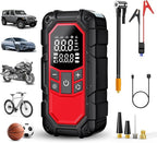 Jump Starter with Air Compressor,Car Battery Jump Starter (9.0 Gasoline/6.5L Diesel) with 150PSI Digital tire inflator