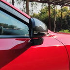 Carbon Fiber Style ABS Exterior Mirror Cover Side Rearview Mirror Cover Trim Compatible with Kia Stinger 2017-2024 Accessories