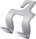 2 in 1 Car Headrest Hooks for Purses and Bags, Upgraded Leather Organizer Storage Holder Hooks Matching Cars Interior, 1-Pack, Gray