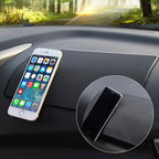 Car Dashboard Anti-Slip Mat, DaKuan 4 Packs 10.5" x 5.7" and 8" x 5.1" Sticky Non-Slip Dashboard Gel Latex Pad for Cell Phone