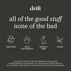 Drift Car Air Freshener Starter Kit - Wooden Deodorizer - Vehicle Odor Remover - Auto Scent Diffuser - Long-Lasting Car Fresh