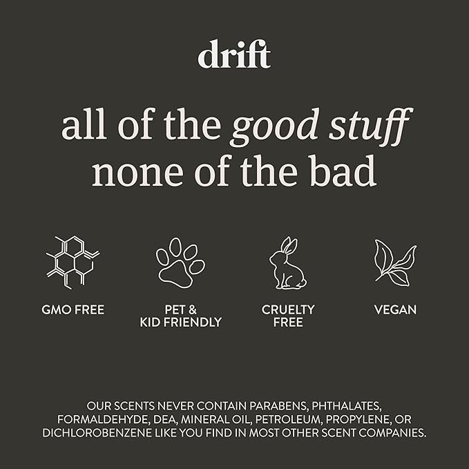 Drift Car Air Freshener Starter Kit - Wooden Deodorizer - Vehicle Odor Remover - Auto Scent Diffuser - Long-Lasting Car Fresh