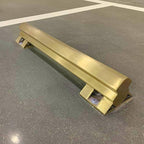Stainless Steel Parking Stopper for Garage, Garage Parking Aid, Garage Parking Stops, Surface Paint, for Car Park(55.1cm/21.69in)