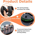 2 PCS Multifunction Car Anti-Slip Mat, All in One Car Organizer Pad,Universal Car Anti Slip Mat Phone Holder,Rotatable Vehicl
