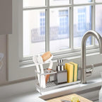 Toothbrush Holders for Bathrooms, Stainless Steel Tooth Brushing Holder Electric Toothbrush and Toothpaste Organizer Bathroom