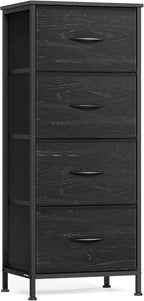 SONGMICS BELLAH Collection - Dresser for Bedroom, Chest of Drawers, Storage Organizer Unit, Closet, Entryway, Steel, 4 Drawer