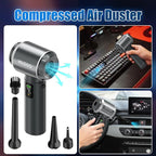 WUDOO 4-in-1 Car Vacuum Cleaner Portable Cordless Dust Remover 20,000 Pa Brushless Motor Powerful Handheld Wireless Charging 