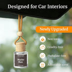 Car Air Freshener Hanging, 2 Pack Car Air Fresheners Diffuser - White Tea Fragrance Oil Diffuser for Car, Long Lasting Fragra