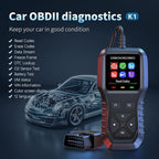 K1 obd2 Scanner,obd2 Scanner Diagnostic Tool,Car Code Reader for Check Engine Light, Real-Live Data, Freeze Frame with Colour
