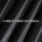 Carbon Fiber Steering Wheel Cover, Snap on Car Steering Wheel Cover Set Accessories 3pcs Wrap Grip Non Slip Protector Universal Glossy Black