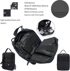 8 Pack Tactical Molle Car Seat Back Organizer Vehicle Panel with 7 Detachable Molle Pouch for Car Truck Ford Jeep Vehicle Automotive Organizer For Man Combined On Demand (7 Pouches)