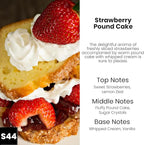 HoogaLife Car Air Freshener Diffuser 2 Pack Hanging Air Freshener Diffuser - Strawberry Pound Cake Fragrance Oil Air D iffuse