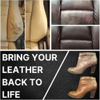 Doc Bailey’s Vinyl & Leather Restoration Re-Dye & Repair-A-Tear Kit - Easy, Effective, and Versatile Leather Repair Solution 