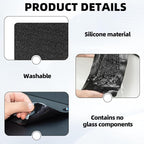 2Pack Dash Anti-Slip Mat, Sticky Pad for Car Dashboard, High Temperature Resistant Grid Style PU Dash Sticky Pad for Phone GP