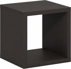 Furinno Cubicle Book Shelf, Stackable Bookshelf, Cube Storage Organizer Bookcase with Open Back, Extra Thick, 15.8" x 15.8" x