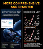 OBD2 Scanner,V880 Check Engine Light Code Reader for Cars and Trucks with Reset,Live Data,I/M Smog Test, Scan Tool Diagnostic