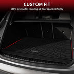 LASFIT Cargo Liner Fit for 2022-2024 2025 2026 BMW IX xDrive45 xDrive50 xDrive60 M60 M70, All Weather Protection TPE Car Trunk Mat for BMW IX Accessories, Anti-Slip, Black
