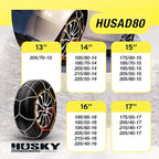 Sumex HUSAD80 KN80 Husky Advance Snow Chains 9 mm