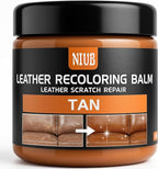 Leather Recoloring Balm Leather Color Restorer Scratch Repair Leather Paint for Furniture Couches Car Seats Shoes Bags Leathe
