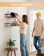 4 Pack Hat Rack for Wall Holds 112 Caps Hat Organizer for Wall Mounted Hat Holder on Wall Hat Organizer for Baseball Caps Hat