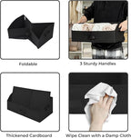 GRANNY SAYS Closet Organizer Bins, Trapezoid Storage Bin, Storage Baskets for Shelves, Collapsible Clothes Organizers and Sto