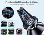 【2-Pack】 Car Vent Magnetic Phone Mount[ Easily Install ] Reusable Magnetic Phone Holder for car Vent air[ Strong Magnet ] [ 360° Rotation ] Fit for iPhone 17 Pro Max 16 15 Samsung & All Cell Phone