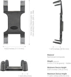ARKON Mounts Center Extension Car Headrest Slim-Grip Tablet Mount | Headrest Car Mount | Designed for Passenger Entertainent | Compatible with iPad, Samsung, Kindle, and More | TAB3-RSHM