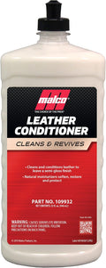 Malco Leather Conditioner for Cars - Cleans and Conditions Automotive Seats & Surfaces/Natural Moisturizers Soften, Restore a
