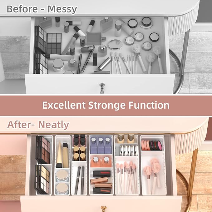 24 PCS Drawer Organizer Clothes