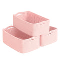 Goodpick Baskets for Organizing, Cube Storage Bin for Decor, 11 x 7 x 4.5 in, Wicker Basket for Organization, Storage Basket 