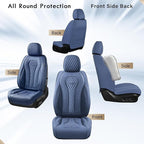 Coverado Seat Covers, Car Seat Covers Front Seats, Blue Car Seat Cover, Waterproof Car Seat Covers, Car Seat Cushion, Front C