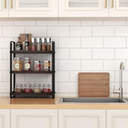 HNRLOY Bathroom Counter Organizer,Bathroom Countertop Organizer,Counter Shelf,Countertop Storage,Organization and Storage,Mak