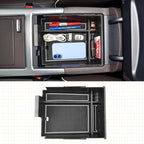 for Hyundai Palisade Center Console Organizer Tray for 2023-2025 Palisade SE/SEL/XRT/Limited/Calligraphy Armrest Box Secondary Storage Glove Box Insert Accessories (23-25 Palisade White Trim)