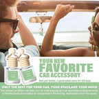 C Classy Car Air Freshener Hanging 2 Pack, Fruit Loops Essential Oil Diffuser for Cars, Cute Car Accessories, Long-Lasting Fr