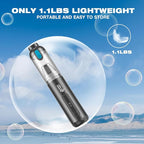 HAUSMEISTER Airflex Go Cordless Car Vacuum 16000Pa, 4-in-1 Handheld Vacuum with Air Duster & Inflator, Portable Mini Vac for 