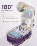 LOVEVOOK Travel Backpack for Women & Men 50L,Airline Approved Carry On Backpack Travel Essentials,TSA Carry on Luggage,Waterp