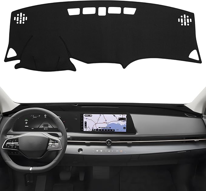 FIILINES Dash Cover for Chevy/Chevrolet Equinox 2018-2024 (Without HUD), Dashboard Mat Cover Equinox Accessories Sunshade Das