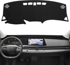 FIILINES Dash Cover for Chevy/Chevrolet Equinox 2018-2024 (Without HUD), Dashboard Mat Cover Equinox Accessories Sunshade Das