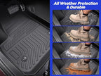 All Weather Floor Mats Cargo Liner for Chevrolet Chevy Blazer 2025 2024-2019 (Gas Only) Waterproof Nonslip Rubber for Base/L/LS/LT/Premier/RS Accessories 2023 2022 2021 2020 Car Rug Cover Protector
