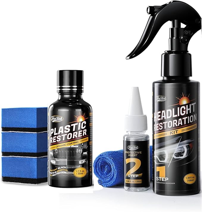 Restoration Kit for Headlight & Plastic, Trim
