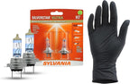 SYLVANIA - H7 SilverStar Ultra plus Free Installation Gloves - High Performance Halogen Headlight Bulb, High Beam, Low Beam, 