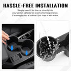 Autorder Car Cup Holder for Subaru Crosstrek 2024-2026 Accessories Water Cup Holders TPE Durable Cup Holder Insert for Crosstrek