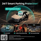 BOTSLAB 4 Channel Dash Cam 3K Front and Rear Inside 560° Coverage with Magnetic Side Cameras Car Camera with 3.18”Touch Scree
